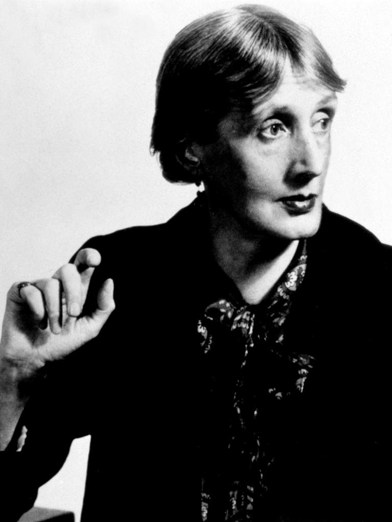 Schwarz-weiß-Fotografie von Virginia Woolf