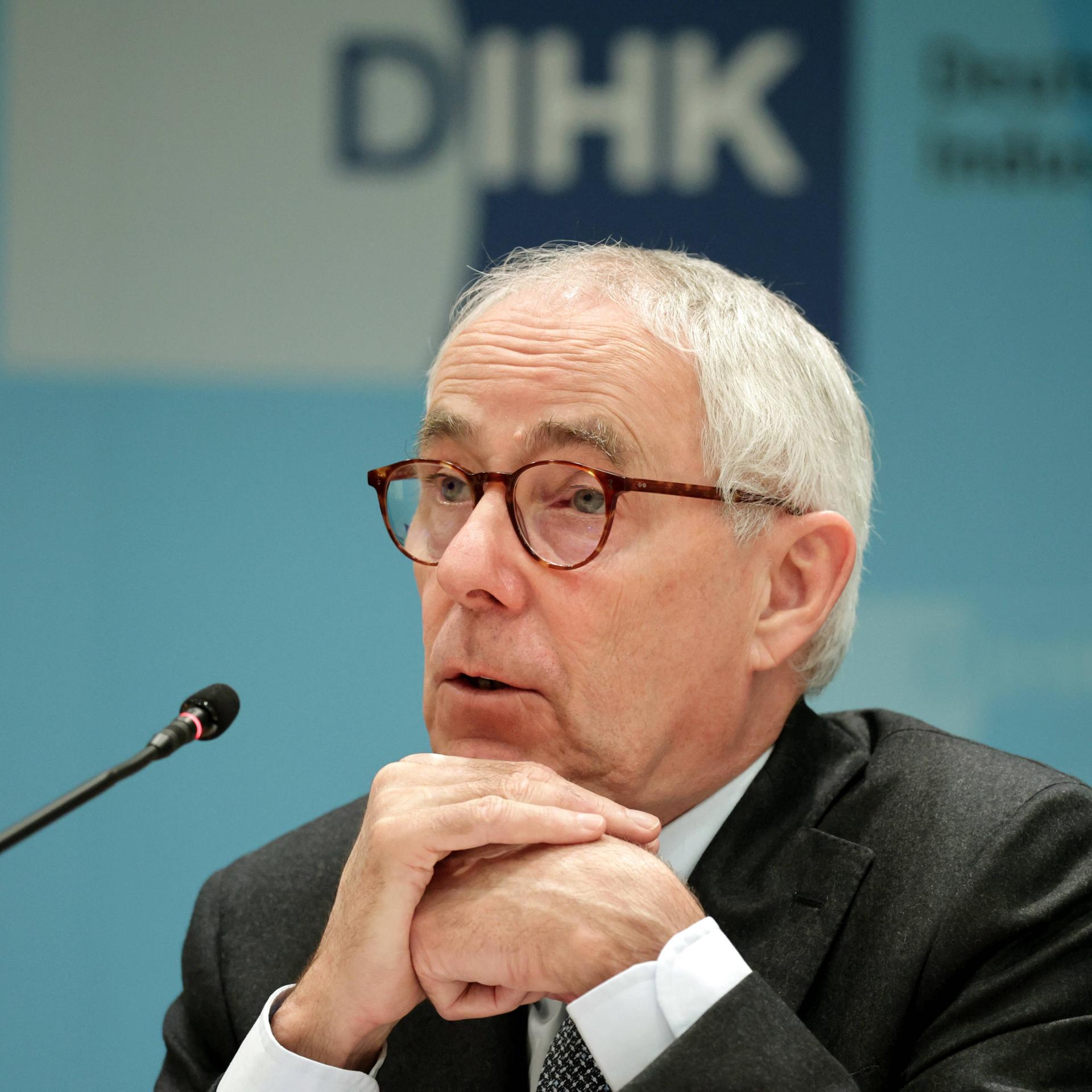 Berlin - DIHK-Präsident Adrian betont vor Spitzent
