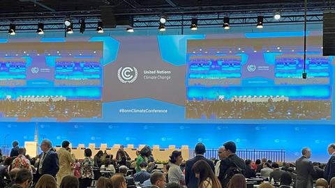 Bonn: Delegierte aus aller Welt haben sich zu zehntägigen Vorverhandlungen für die diesjährige Weltklimakonferenz in Dubai versammelt.