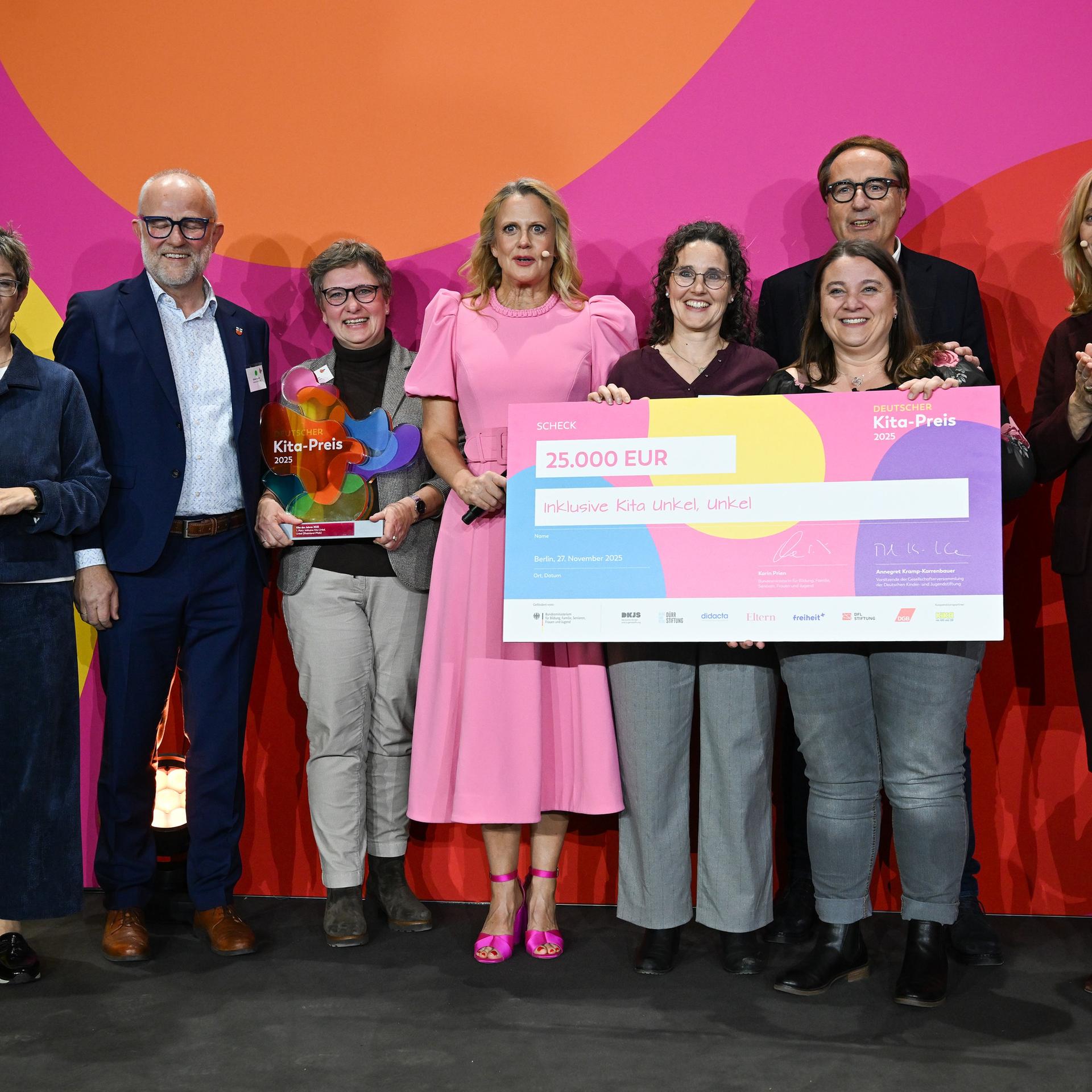 Auszeichnung - Preis "Kita des Jahres" geht an Einrichtung in Unkel/Rheinland-Pfalz