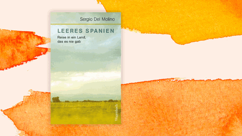 Cover von Sergio del Molinos Buch „Leeres Spanien“. Es zeigt einen weiten Himmel über einer naturnahen Landschaft.