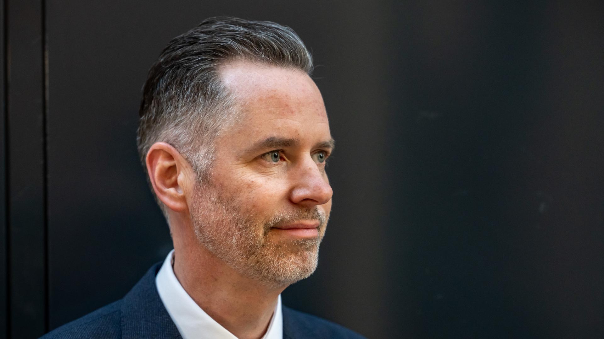 Christian Dürr, Fraktionsvorsitzender der FDP, aufgenommen am Rande einer Pressekonferenz nach einer Sitzung. Christian Dürr, Fraktionsvorsitzender der FDP, aufgenommen am Rande einer Pressekonferenz nach einer Sitzung.