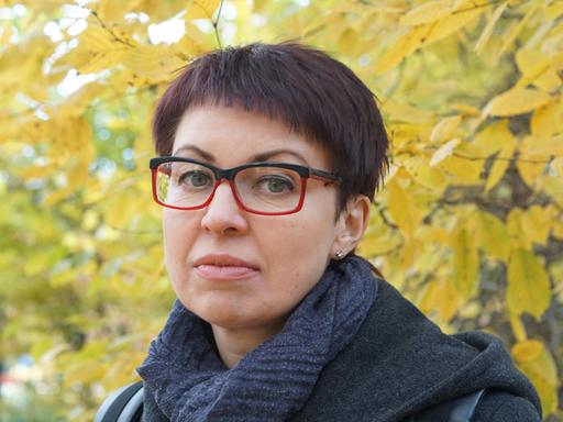 Die ukrainische Schriftstellerin Natalka Sniadanko