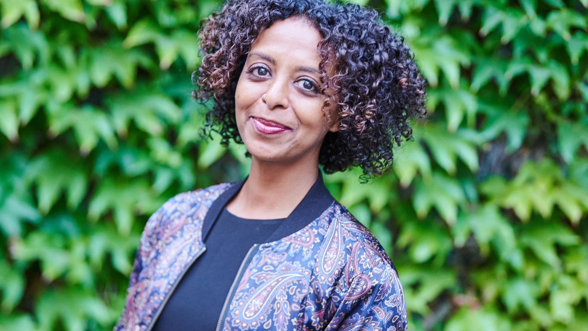 Die Schriftstellerin Maaza Mengiste 