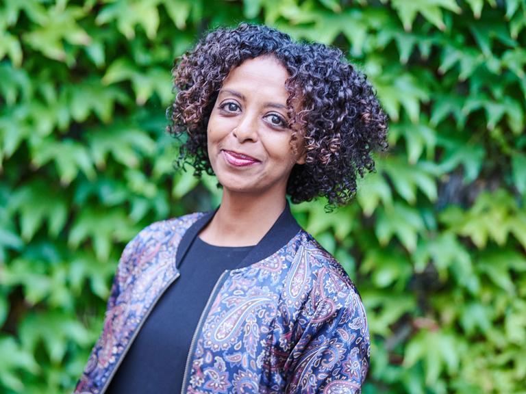 Die Schriftstellerin Maaza Mengiste 