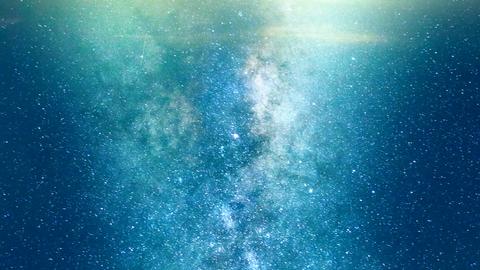 Blick in das Weltall mit unszähligen Sternen und Planeten Blick in das Weltall mit unszähligen Sternen und Planeten