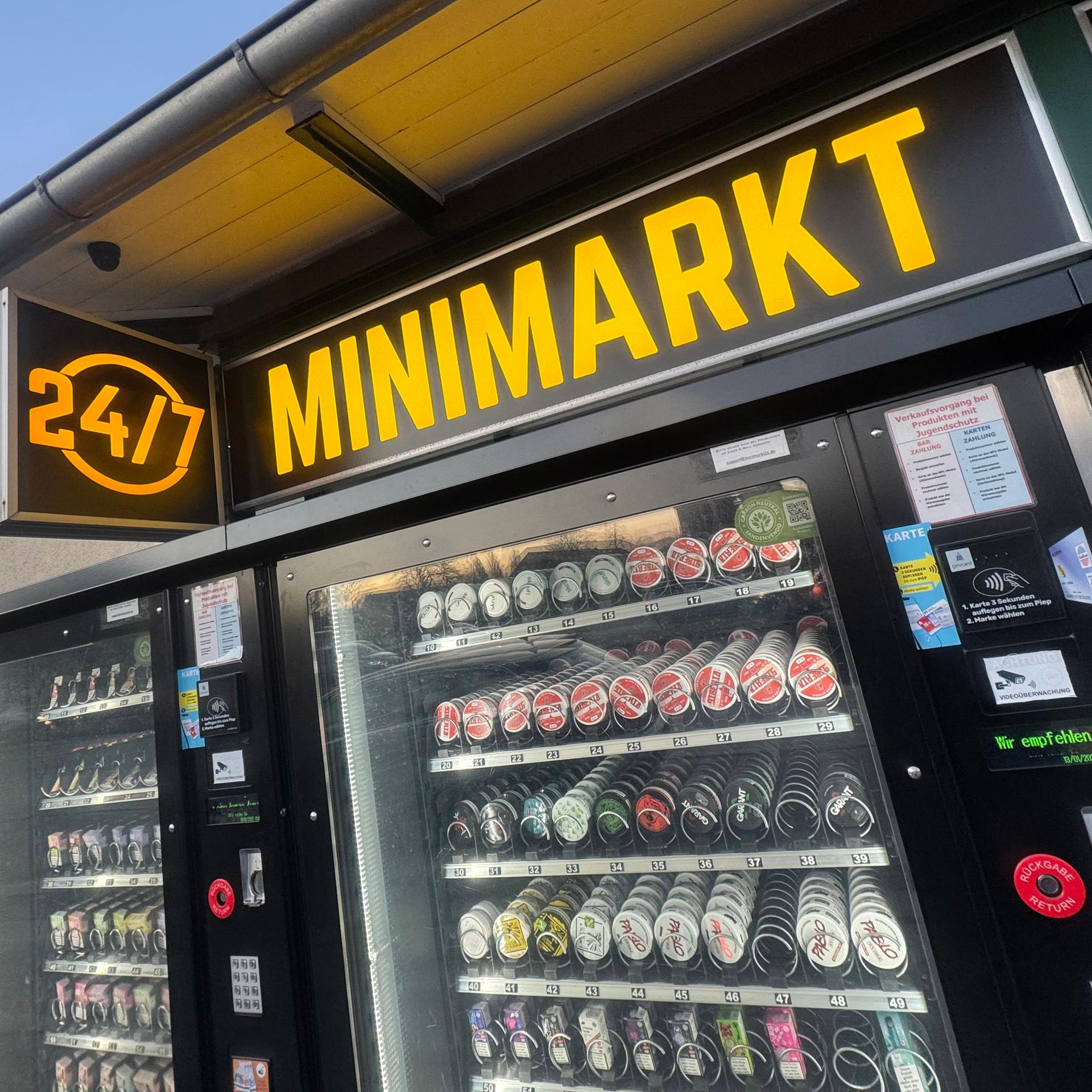 Ein 24/7 Minimarkt