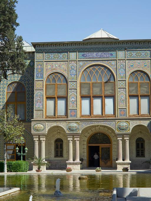 Der Golestan Palast im Zentrum der iranischen Hauptstadt Teheran im Jahr 2017