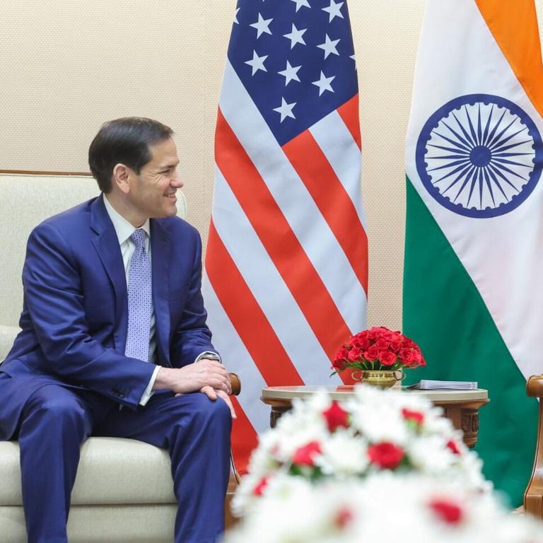 Neu-Delhi - US-Außenminister Rubio von Indiens Premierminister Modi empfangen