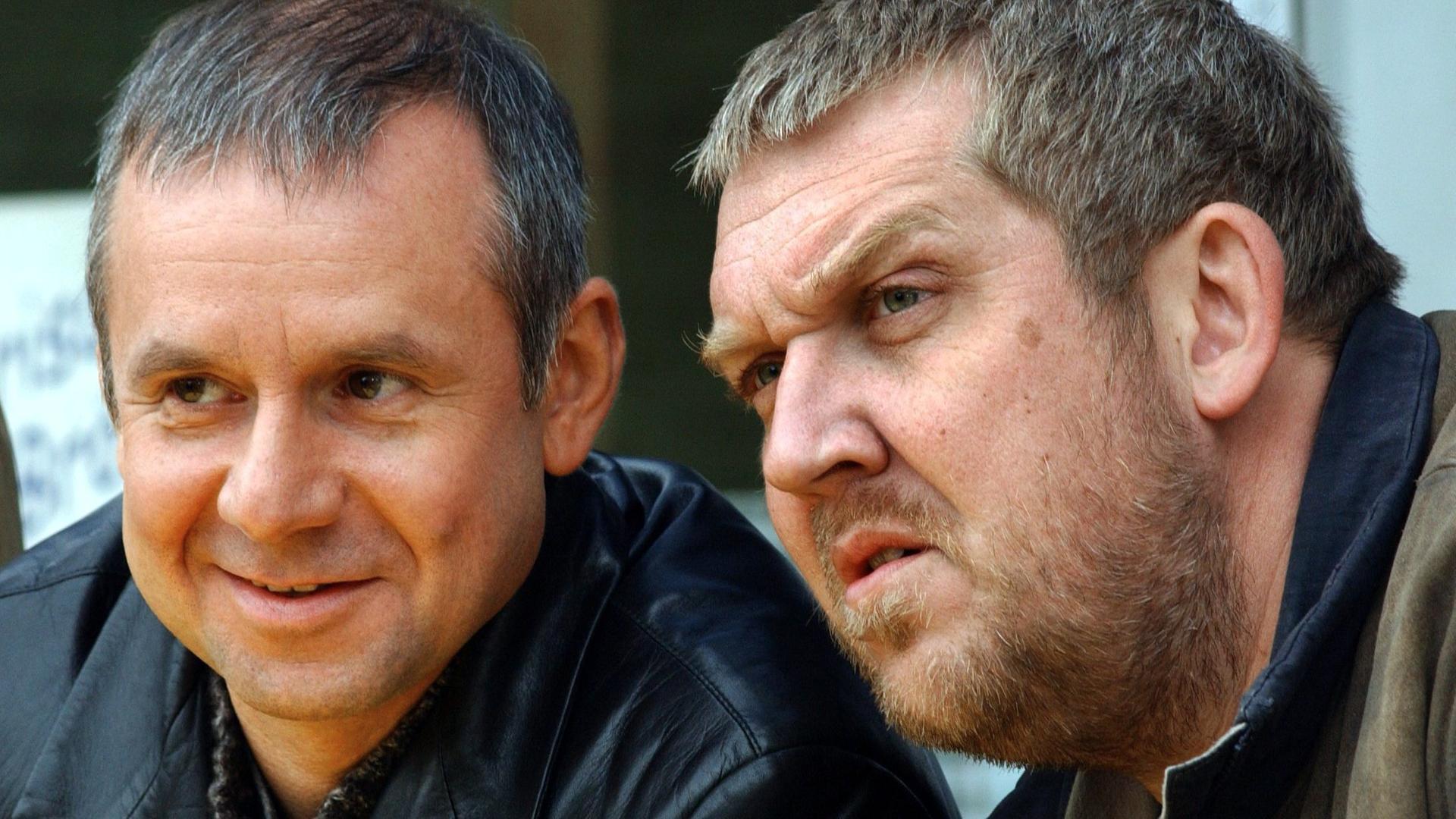 Dietmar Bär (r.) und Joachim Krol. Dietmar Bär (r.) und Joachim Krol.