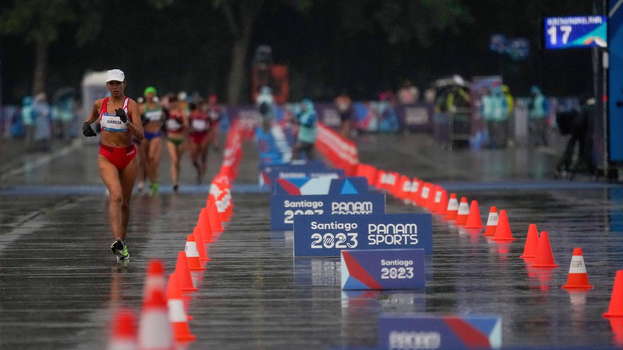 Panamerikanische Spiele Gehen Zu kurze Strecke beim 20Kilometer