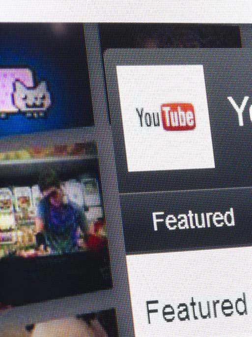 Bildschirmaufnahme der Webseite von YouTube in den Anfangsjahren.