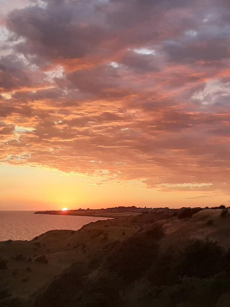 Sonnenuntergang in Dänemark 