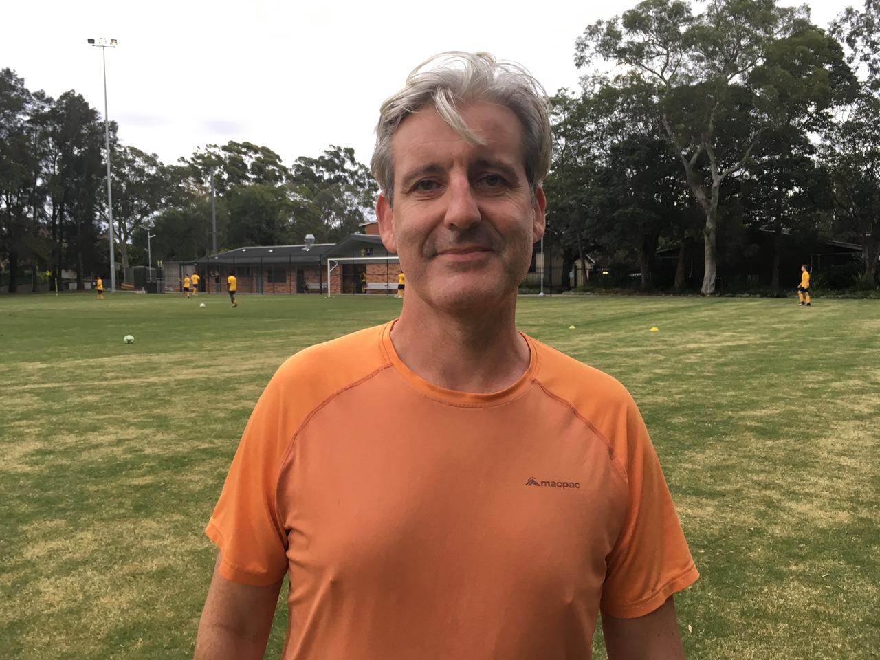 Chris Fogarty,  Abteilungsleiter Frauenfußball beim FC Burwood in Sydney