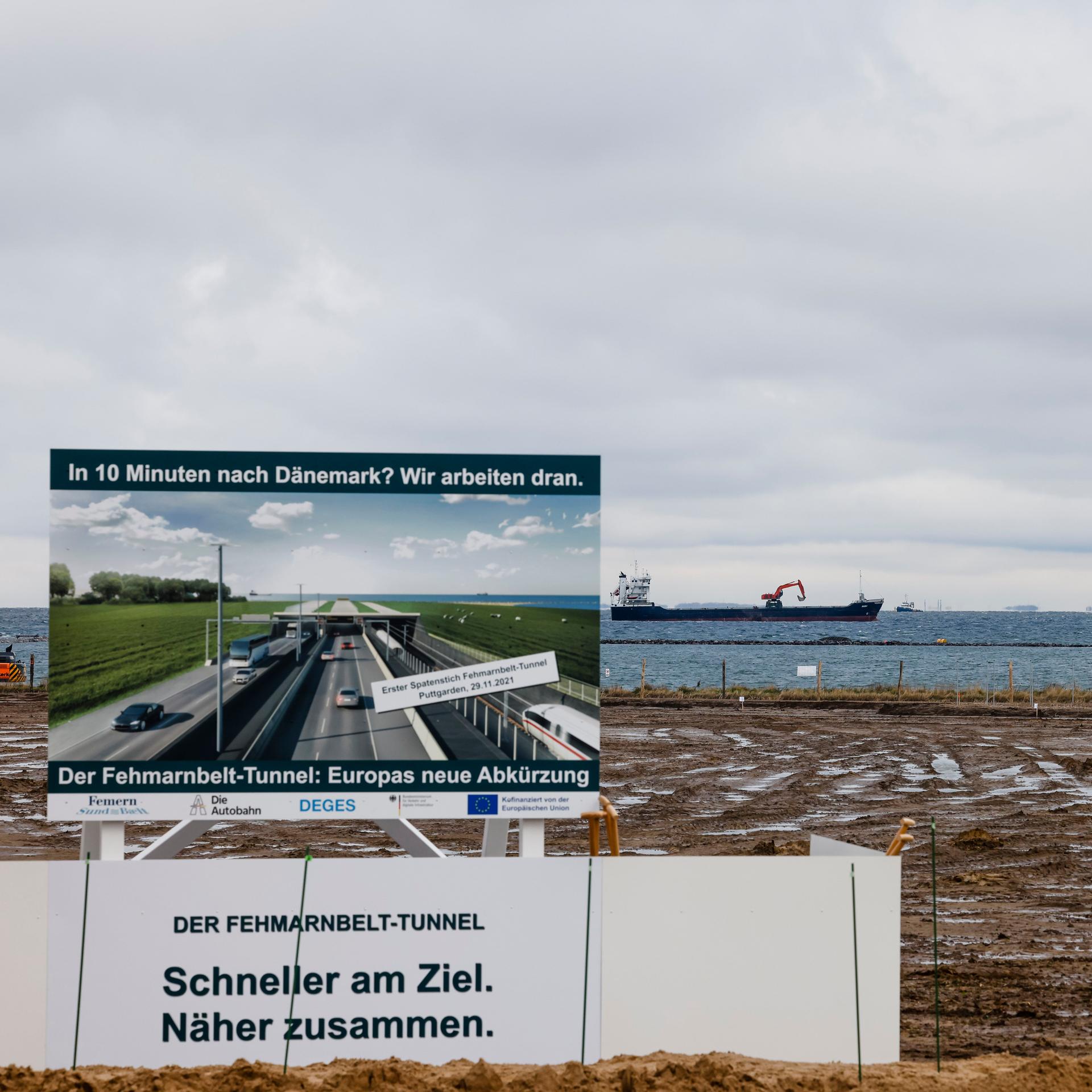 Medienbericht - Auch Kosten für Bahngleise zum Fehmarnbelt-Tunnel steigen offenbar deutlich an