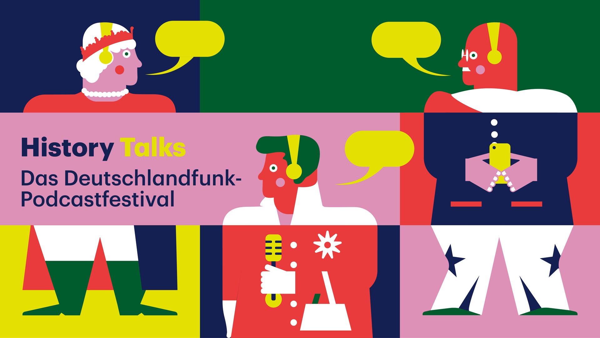 Grafik Podcastfestival History Talks