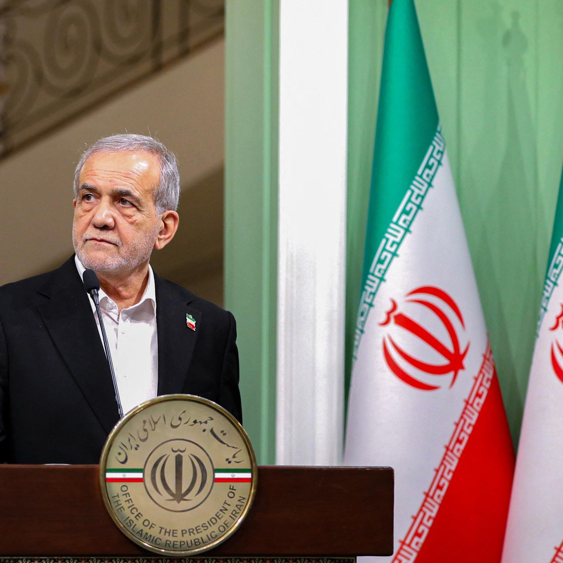 Irans Präsident Massud Peseschkian