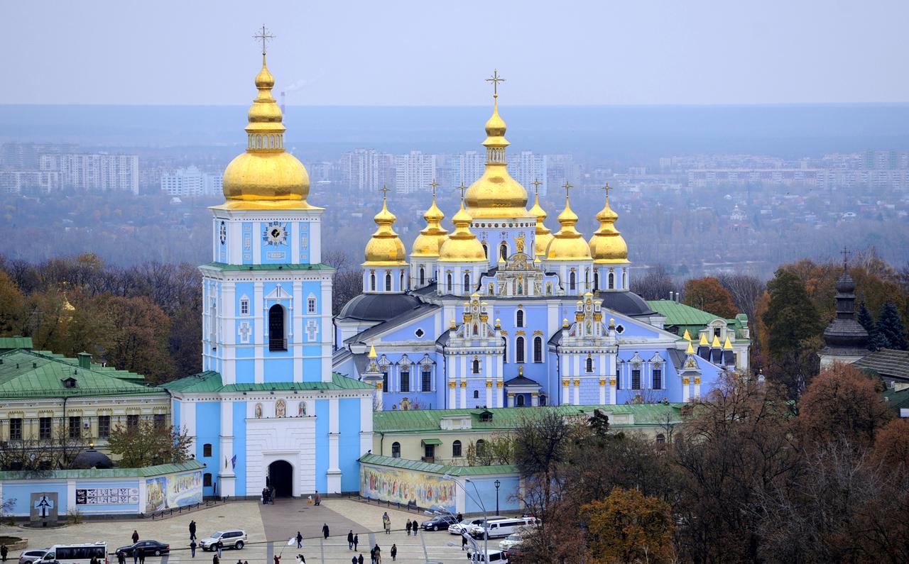 Die Sophienkathedrale in Kiew Die Sophienkathedrale in Kiew