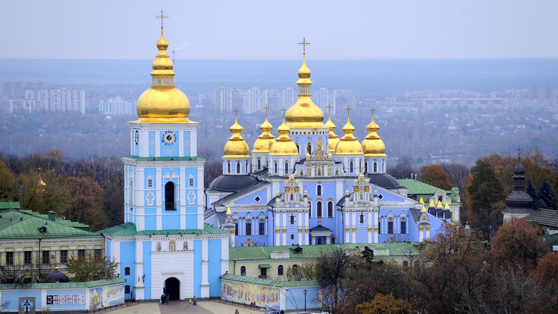 Die Sophienkathedrale in Kiew Die Sophienkathedrale in Kiew
