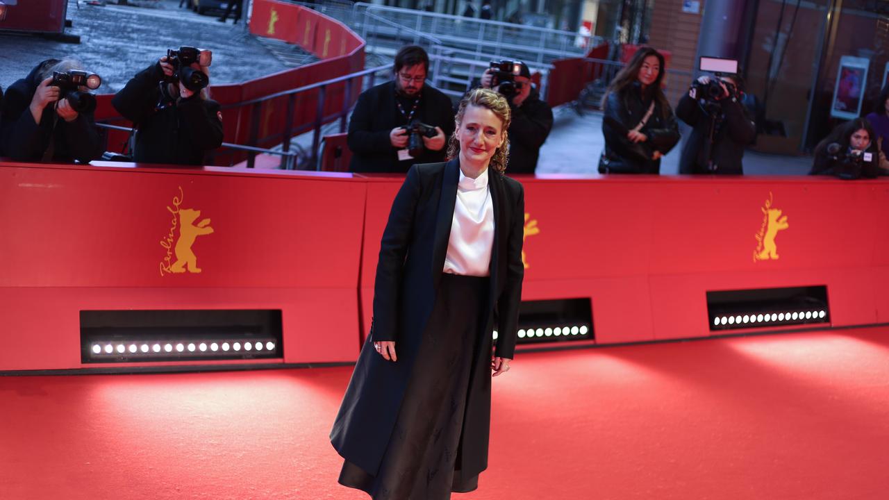 Die Direktorin der Berlinale, Tricia Tuttle, auf der Preisverleihung der 76. Internationalen Filmfestspiele Berlin im Berlinale Palast.