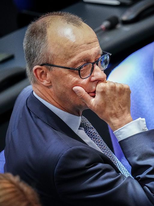 Der CDU-Vorsitzende Friedrich Merz 