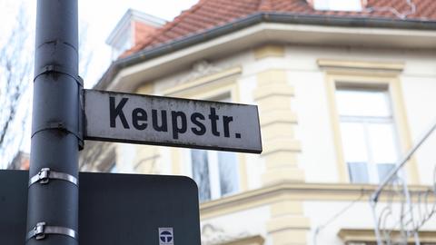 Straßenschild Keupstraße in Köln 