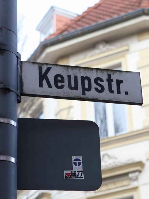 Straßenschild Keupstraße in Köln 