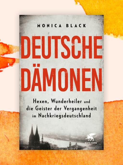 Das Cover des Buches "Deutsche Dämonen" von Monica Black vor einer Aquarellcollage. Das Cover des Buches "Deutsche Dämonen" von Monica Black vor einer Aquarellcollage.