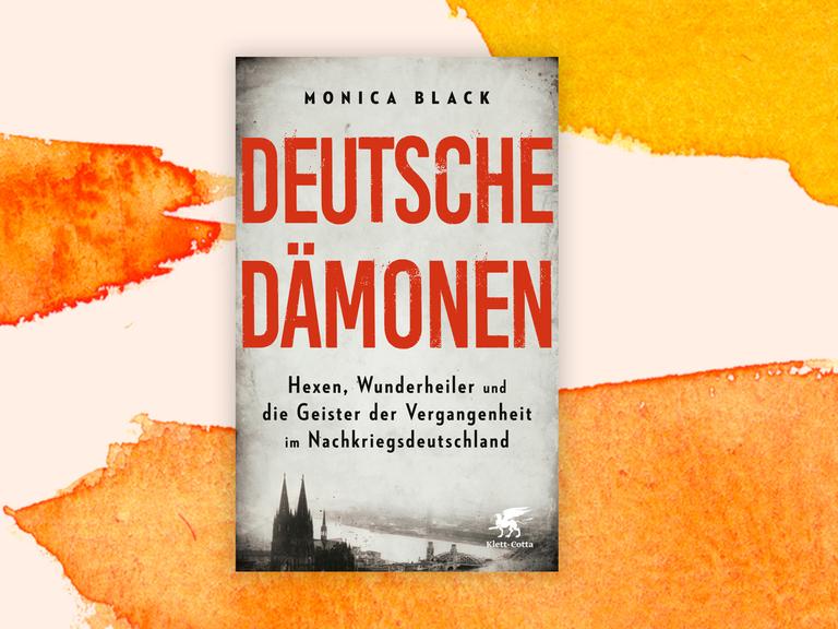 Das Cover des Buches "Deutsche Dämonen" von Monica Black vor einer Aquarellcollage. Das Cover des Buches "Deutsche Dämonen" von Monica Black vor einer Aquarellcollage.