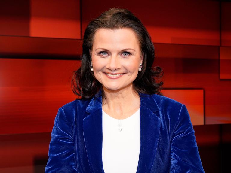 Gitta Connemann in der ARD-Talkshow 'hart aber fair' im Studio Adlershof. Berlin, 30.01.2023