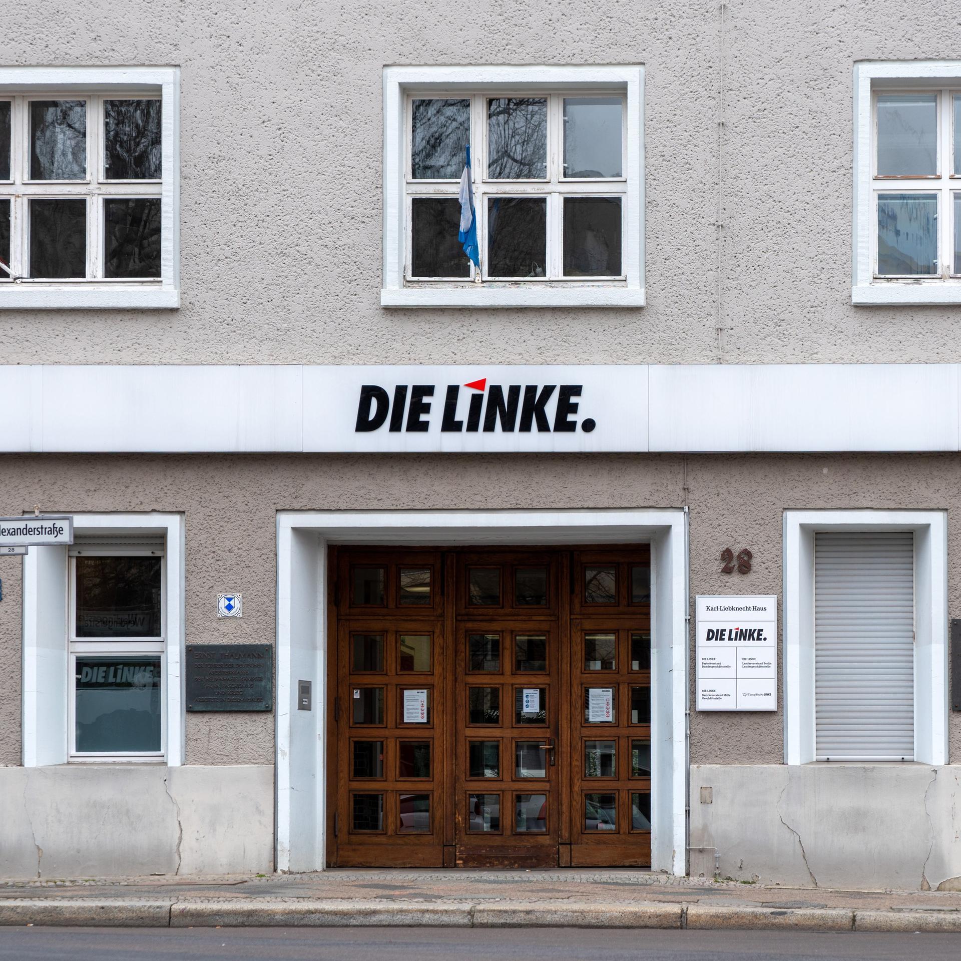 Das Karl-Liebknecht-Haus ist die Bundesgeschäftsstelle der Partei Die Linke in Berlin.