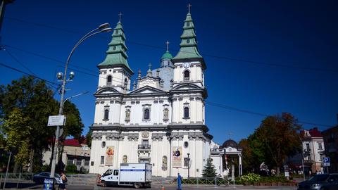 Außenansicht der Kirche.