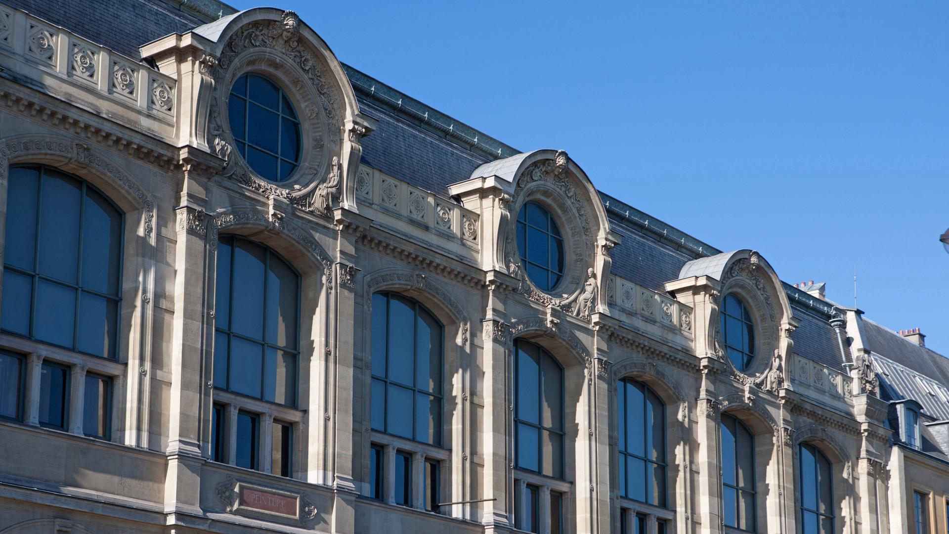 Fassade der École des Beaux-Arts in Paris. Fassade der École des Beaux-Arts in Paris.