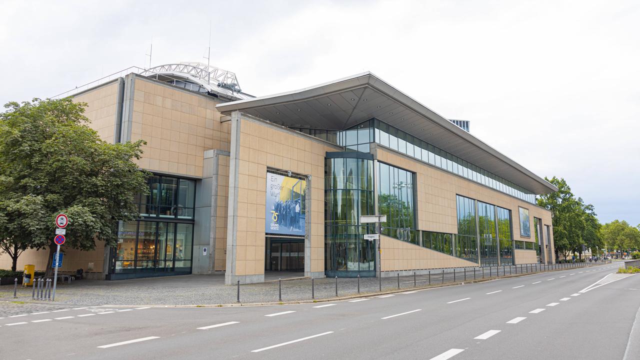 Aussenansicht des "Haus der Geschichte" in Bonn. 