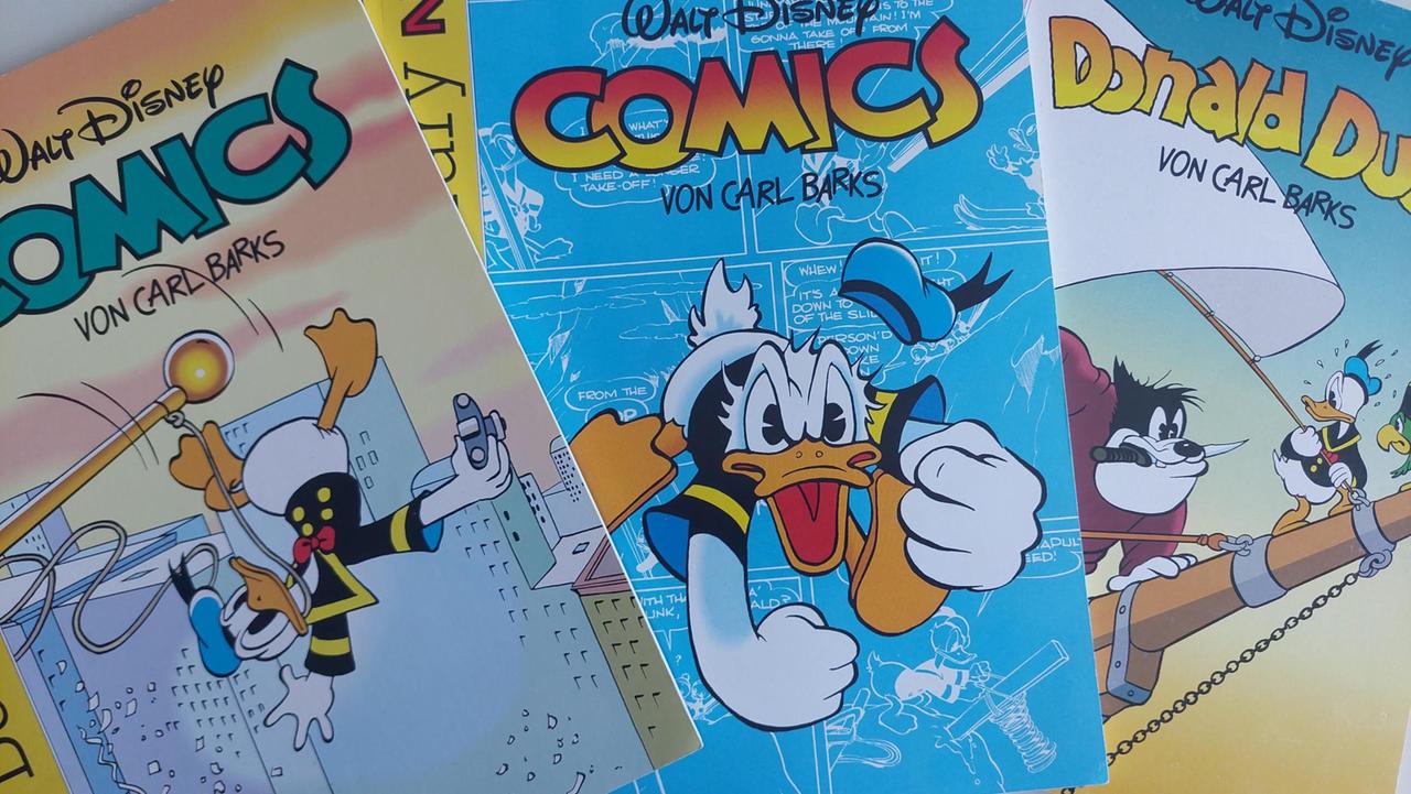 Comics von Carl Barks mit Donald Duck Comics von Carl Barks mit Donald Duck