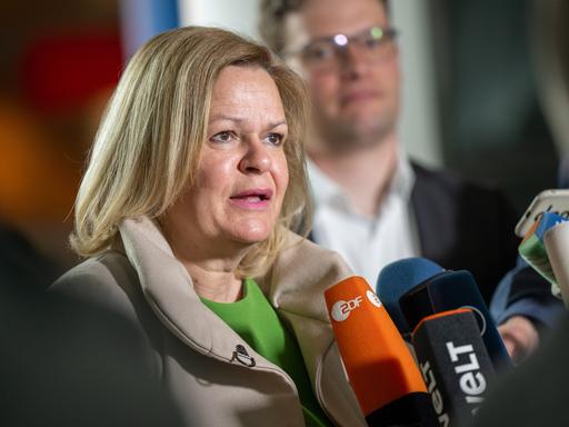 Bundesinnenministerin Nancy Faeser (SPD