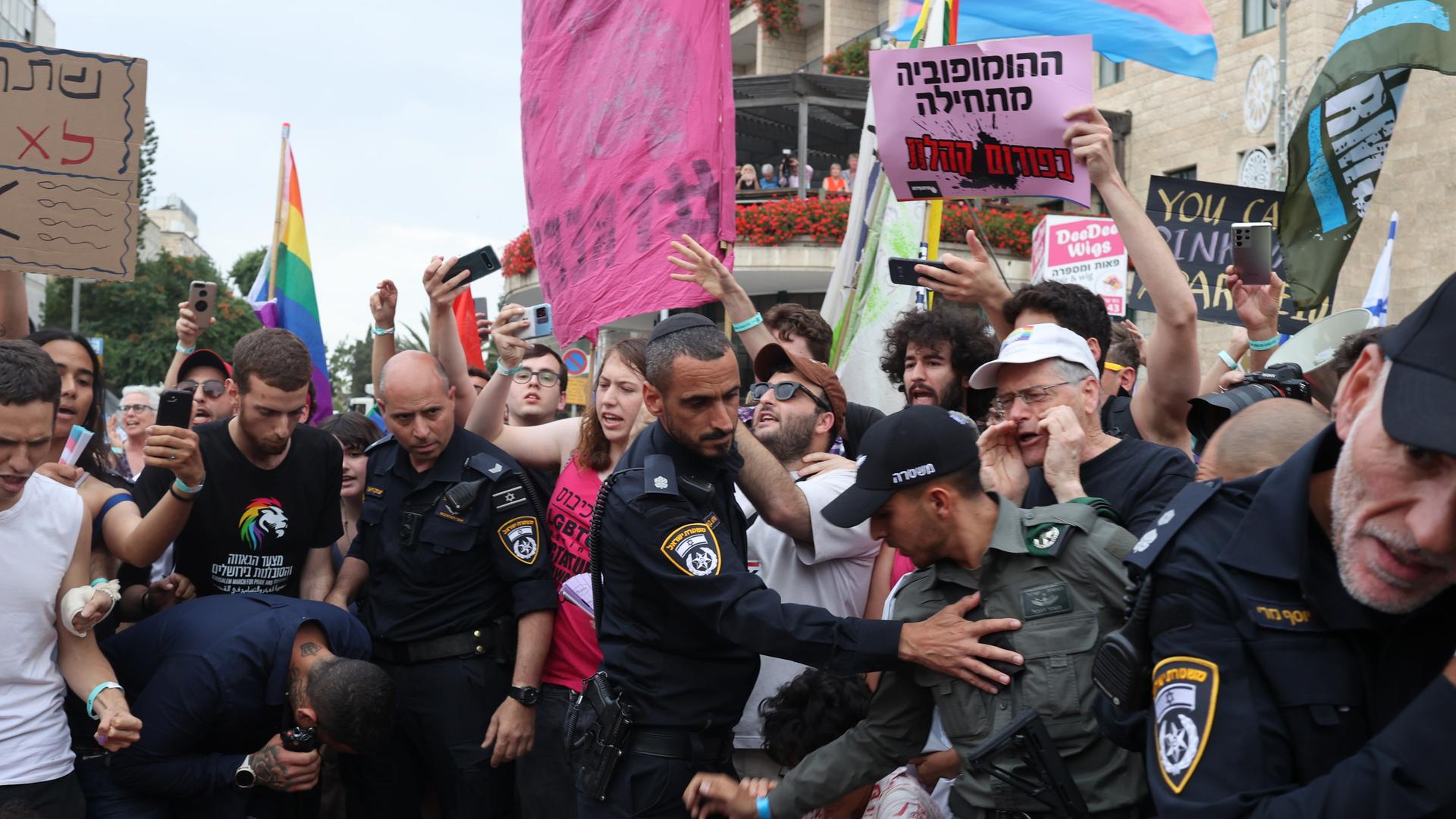 Israel - Zehntausende feiern Pride-Parade in Jerusalem