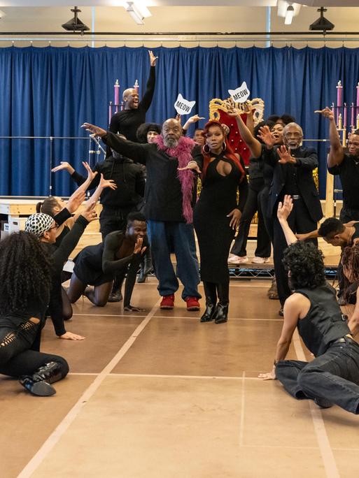 Proben für das Broadway-Musical "Cats: The Jellicle Ball"