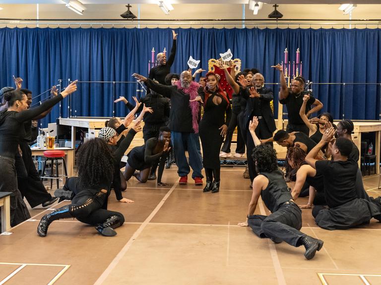 Proben für das Broadway-Musical "Cats: The Jellicle Ball"
