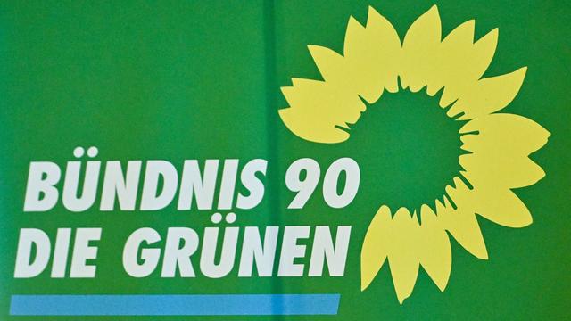 Das Logo der Partei Bündnis 90/Die Grünen