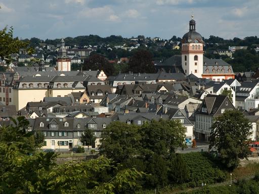 Blick auf Weilburg an der Lahn