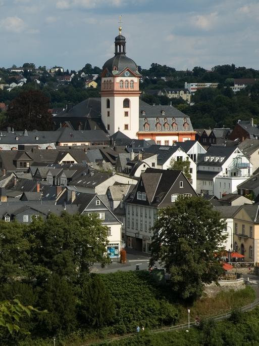 Blick auf Weilburg an der Lahn