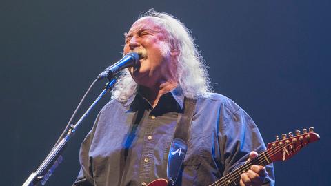David Crosby bei einem Konzert im Boston Wang Theater 2012.