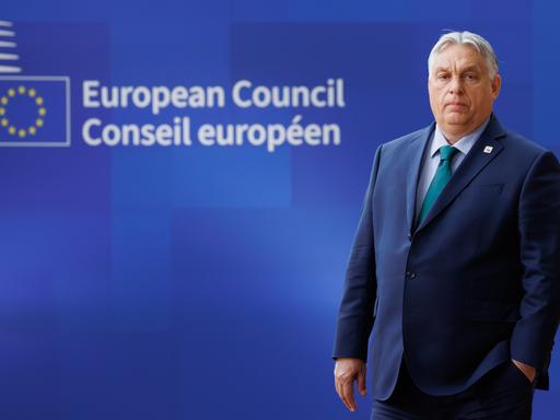 Ungarns Premier Viktor Orban auf dem EU-Gipfel am 27. Juli.