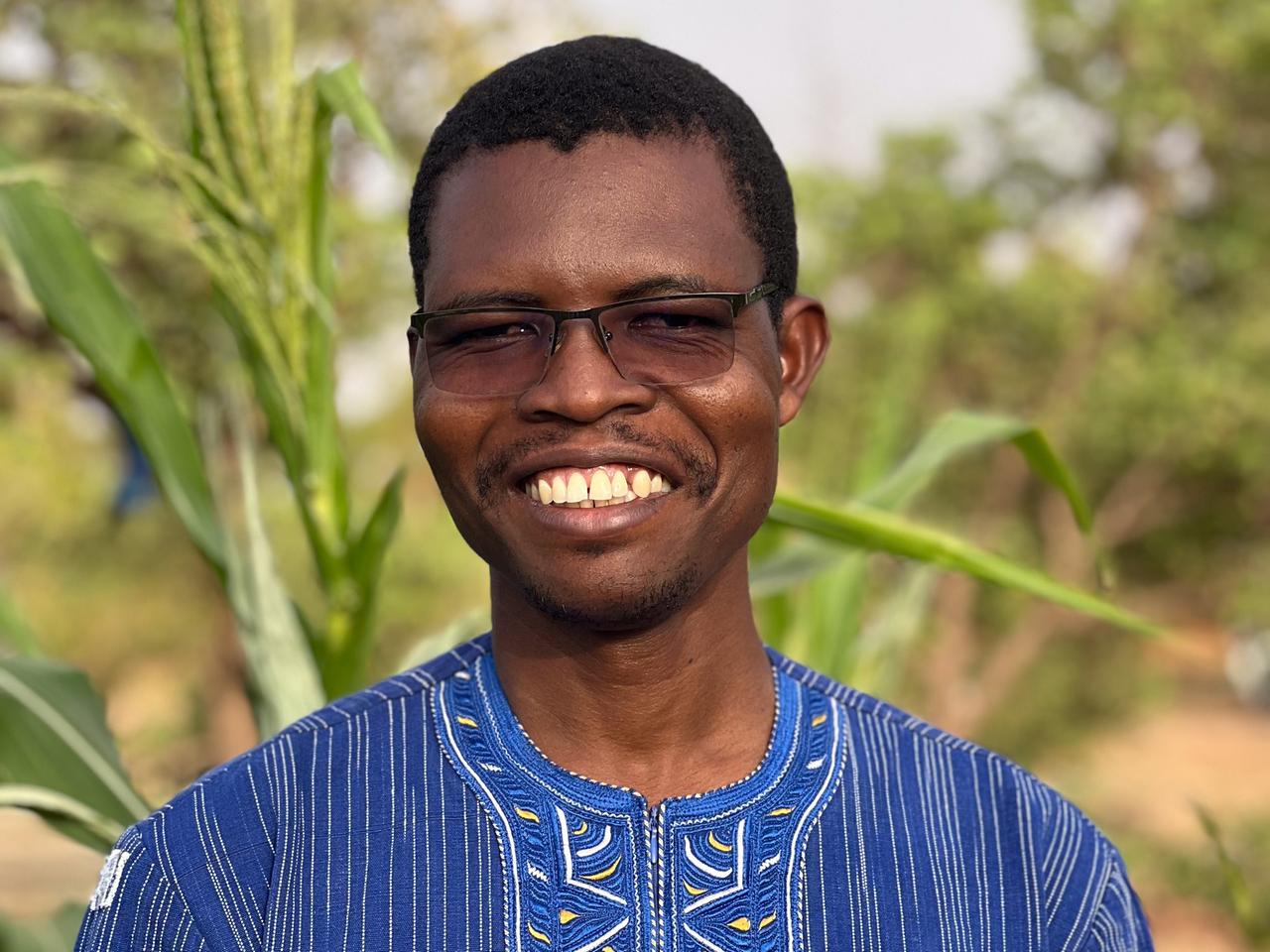Claude Arsène Savadogo, Gründer des biologischen Agro-Unternehmens Bioprotect
