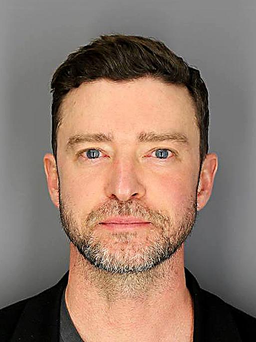 Polizeifoto von Justin Timberlake, aufgenommen am 19. Juni 2024