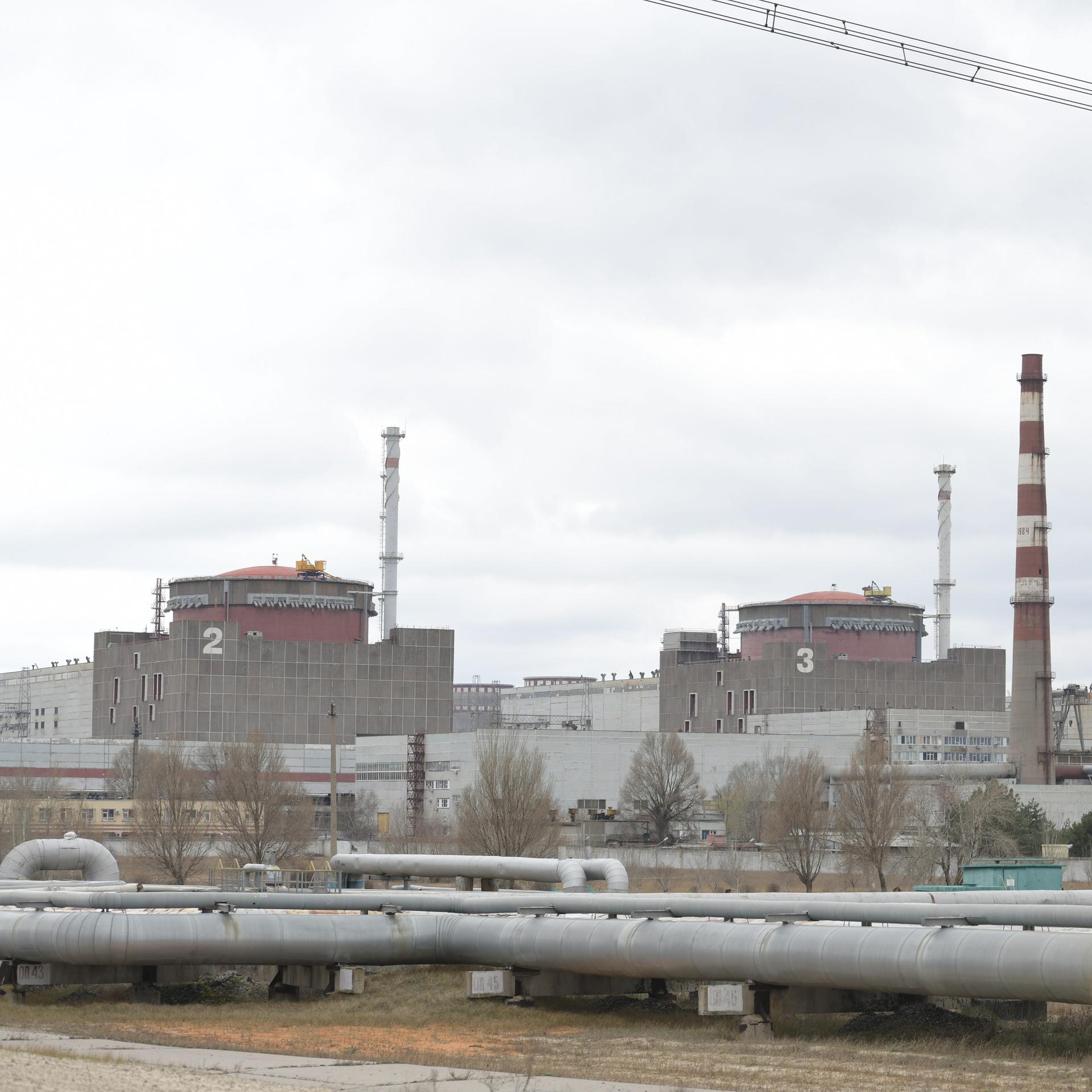 Ukraine - IAEA in Sorge nach möglichem Drohnenangriff auf AKW Saporischschja