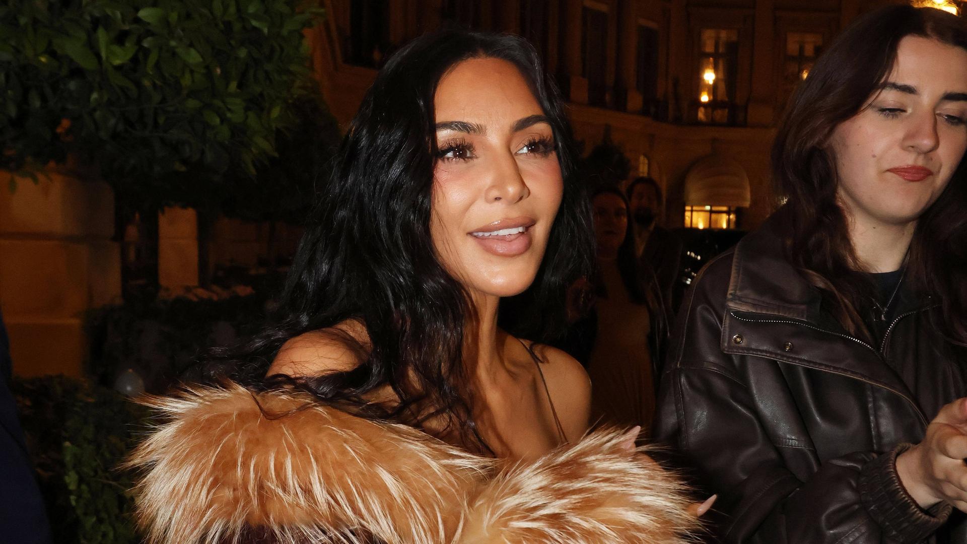 Kim Kardashian am 13. Juli 2025 in Paris