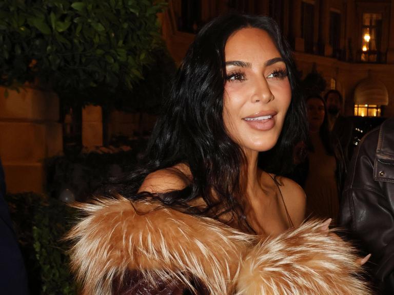 Kim Kardashian am 13. Juli 2025 in Paris