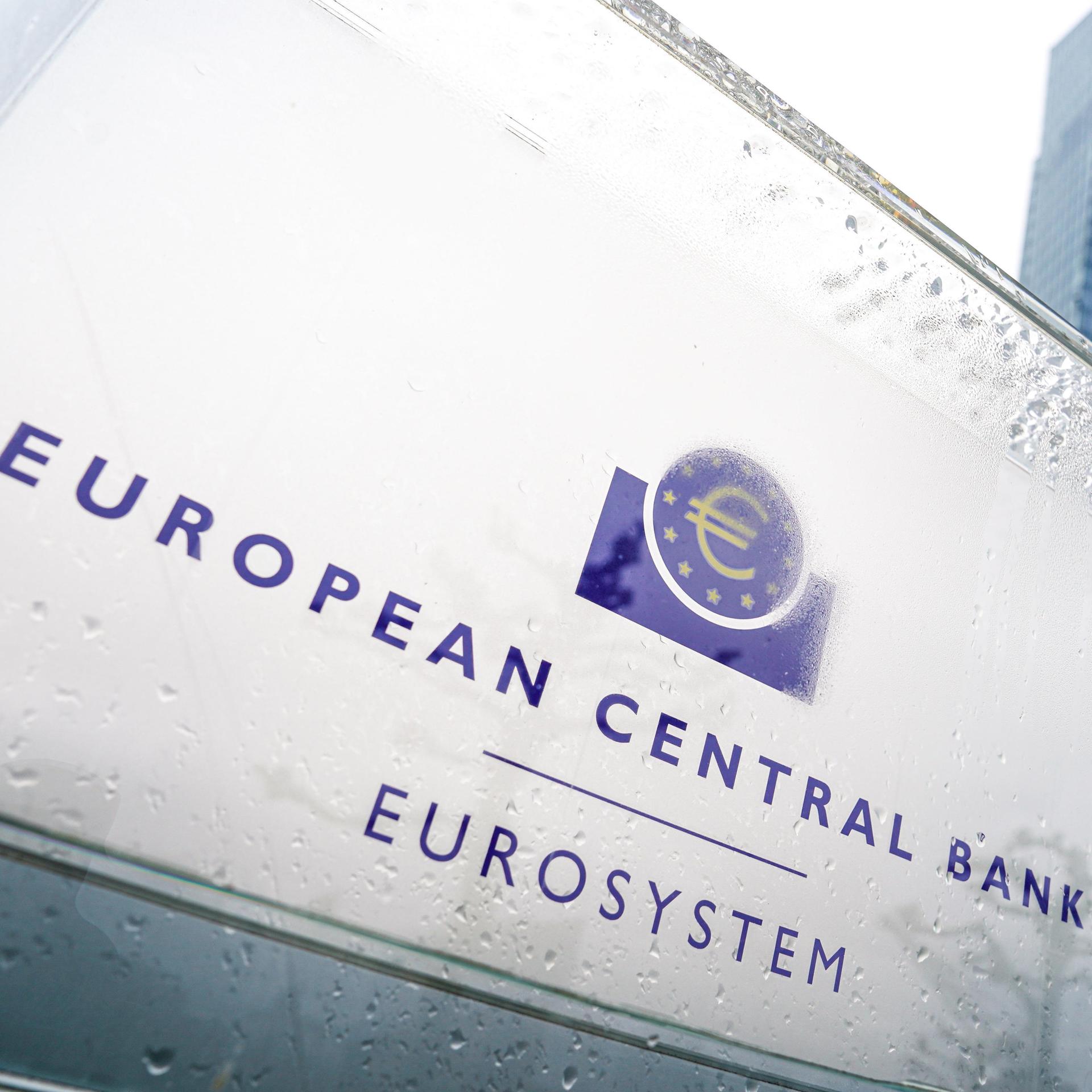 Gebäude der EZB, Europäische Zentralbank 